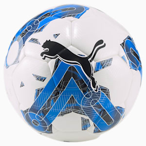 Cheap Jmksport Jordan Outlet Orbita 5 HYB Soccer Ball, Puma White-Electric Blue Lemonade, extralarge